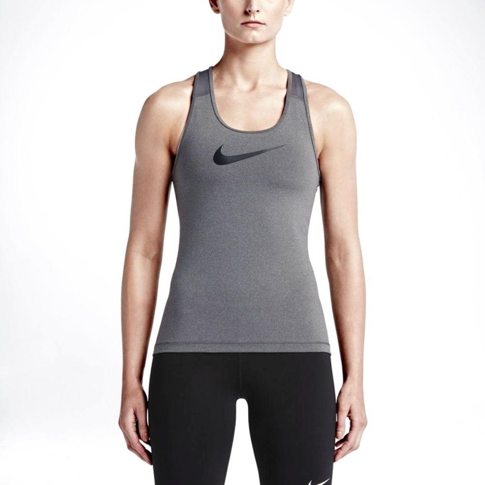NWOT Nike Gray Racerback Training Tank S